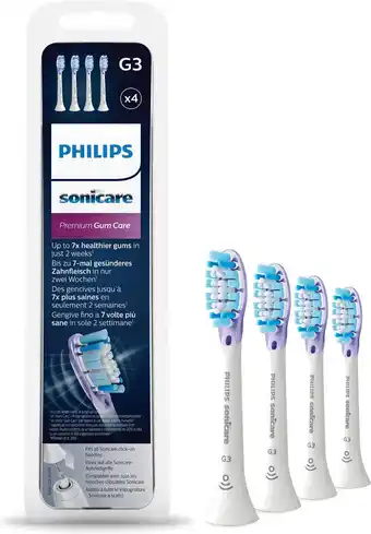 Bol.com Philips Sonicare AdaptiveClean Gum HX9054/17 - Opzetborstel - 4 stuks aanbieding