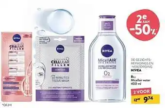 Di Nivea Micellair water aanbieding