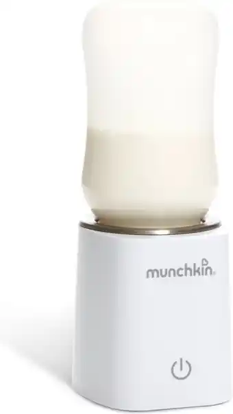 Bol.com Munchkin Digitale Flessenverwarmer 37°C - Inclusief 4 Adapters voor Dr. Brown's (alleen smalle hals), Tommee Tippee, NUK en M aanbieding
