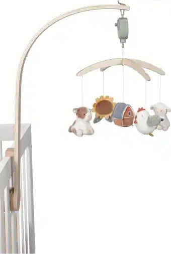 Bol.com Little Dutch - houten muziekmobiel FSC - Little Farm aanbieding