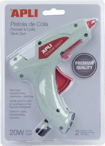 Bol.com Apli lijmpistool Premium, inclusief 2 lijmpatronen, op blister aanbieding