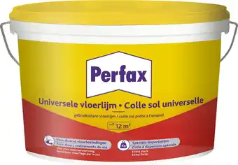 Bol.com Perfax Vloerlijm 3 Kg | Universele Hechting voor PVC & Textiel | Snelle Eindsterkte & Gemakkelijke Applicatie | Transformeer aanbieding