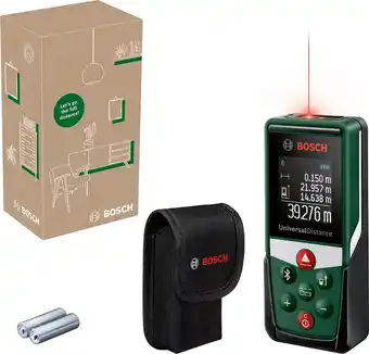 Bol.com Bosch UniversalDistance 50C - Laserafstandmeter - Inclusief Batterijen en opbergetui aanbieding