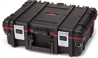 Bol.com Keter Technician Case Gereedschapskoffer – 48x38x17,5cm - Zwart/Rood aanbieding