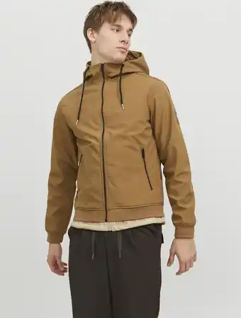 Bol.com JACK&JONES JJEBASIC SOFTSHELL HOOD NOOS Heren Jas - Maat L aanbieding