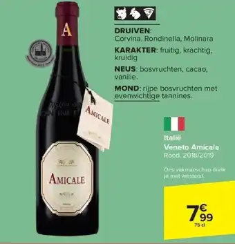 Carrefour Italië Veneto Amicale aanbieding
