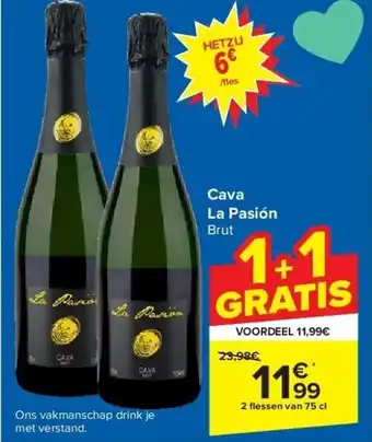 Carrefour Cava La Pasión aanbieding