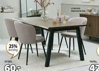 Jysk SKOVLUNDE TAFEL aanbieding