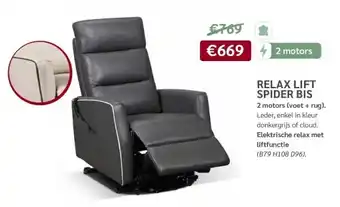 Crack RELAX LIFT SPIDER BIS aanbieding