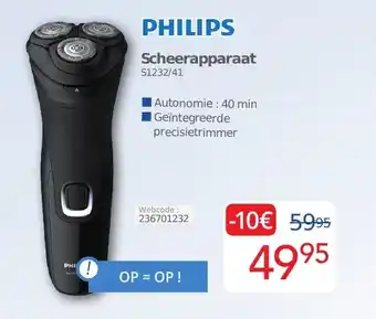 Eldi PHILIPS Scheerapparaat aanbieding