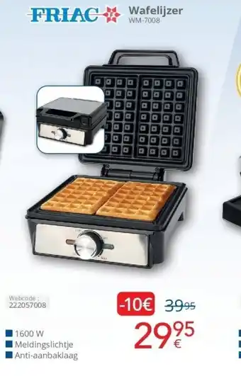 Eldi Wafelijzer aanbieding