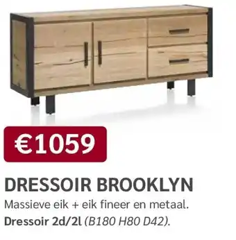 Crack DRESSOIR BROOKLYN aanbieding