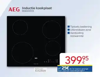 Eldi AEG Inductie kookplaat aanbieding