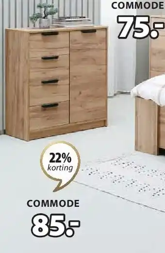 Jysk COMMODE aanbieding