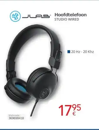 Eldi JLAB Hoofdtelefoon STUDIO WIRED aanbieding