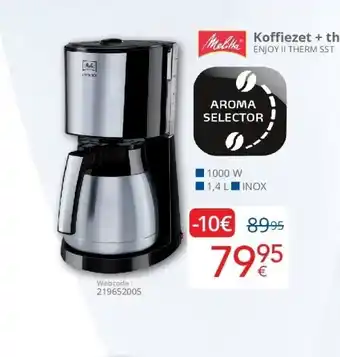 Eldi Koffiezet + thermos aanbieding