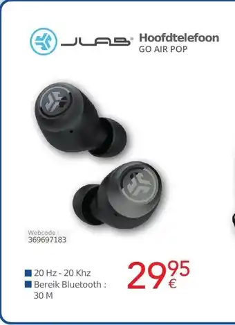 Eldi JLAB Hoofdtelefoon GO AIR POP aanbieding