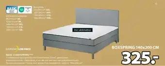 Jysk BASIC C5 BOXSPRING aanbieding