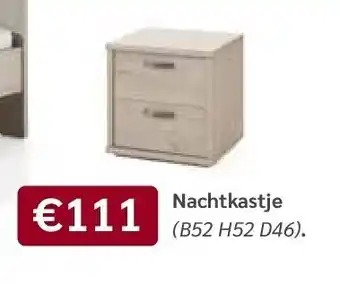 Crack Nachtkastje aanbieding