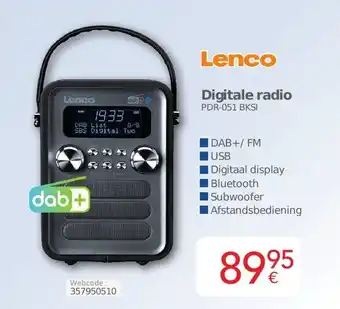 Eldi Lenco Digitale radio aanbieding