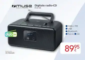 Eldi muse Digitale radio-CD aanbieding