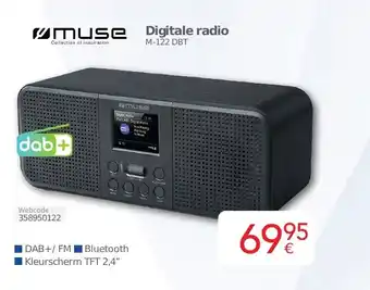 Eldi muse Digitale radio aanbieding