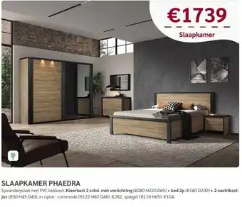 Crack SLAAPKAMER PHAEDRA aanbieding