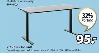 Jysk STAUNING BUREAU aanbieding