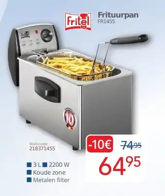 Eldi Fritel Frituurpan 3L aanbieding