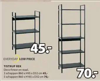 Jysk TISTRUP REK aanbieding