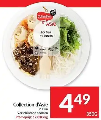 Collection d`asie bo bun