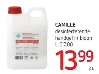 Camille desinfecterende handgel in bidon