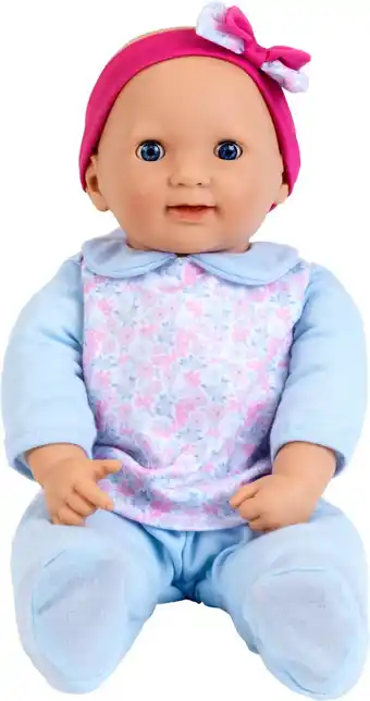 Bol.com Klein Toys Princess Coralie interactieve babypop – 46cm groot – meer dan 30 functies slaap-, hoest, huil geluiden aanbieding