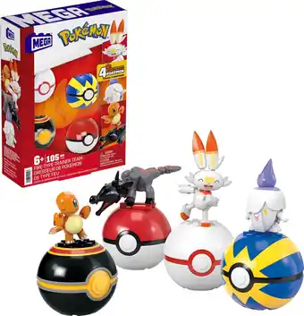 Bol.com MEGA Pokémon Vuuraanval Trainerteam aanbieding