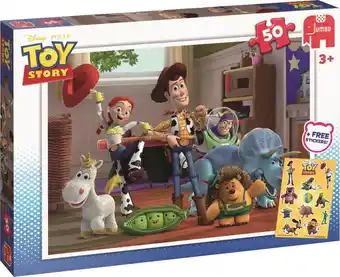 Bol.com Jumbo Toy Story + gratis sticker - 50 stukjes aanbieding
