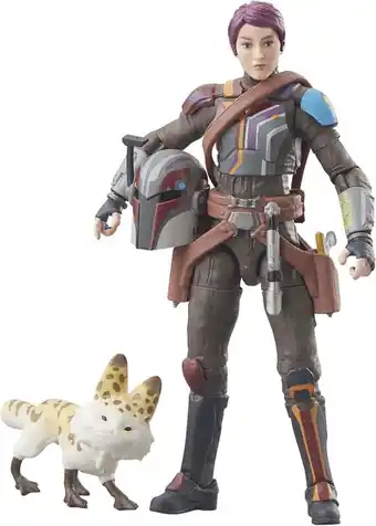 Bol.com Hasbro Star Wars - Ahsoka Vintage Collection Deluxe Sabine Wren 10 cm Actiefiguur - Multicolours aanbieding