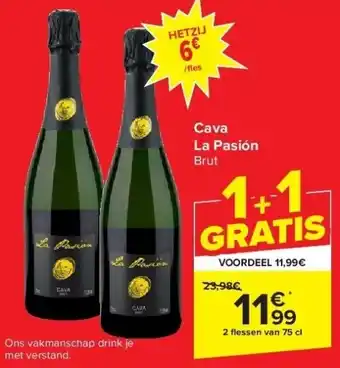Carrefour Cava La Pasión aanbieding