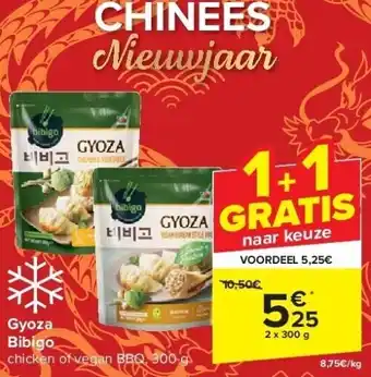 Carrefour Gyoza Bibigo aanbieding