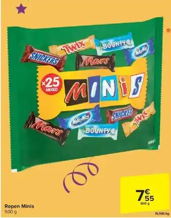 Carrefour Repen Minis aanbieding