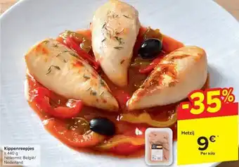 Carrefour Kippenreepjes aanbieding