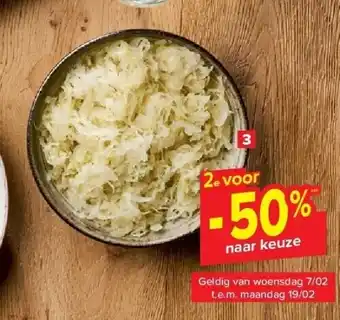 Carrefour Zuurkool Carrefour aanbieding