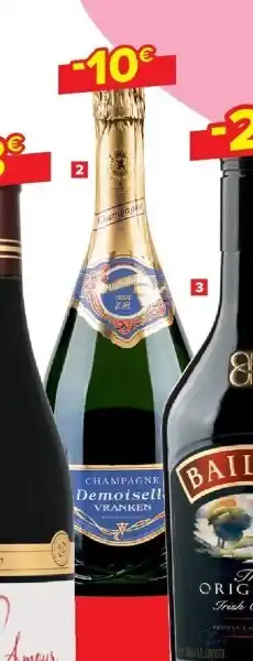 Carrefour Frankrijk Champagne Vranken Demoiselle aanbieding