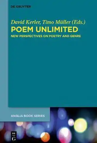Bol.com Buchreihe Der Anglia / Anglia Book Series63- Poem Unlimited aanbieding