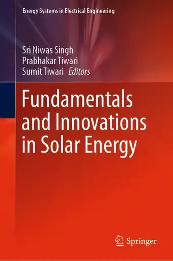 Bol.com Fundamentals and Innovations in Solar Energy aanbieding