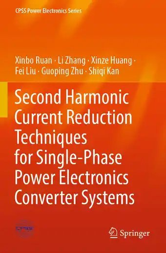 Bol.com CPSS Power Electronics Series- Second Harmonic Current Reduction Techniques for Single-Phase Power Electronics Converter Syst aanbieding