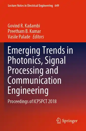 Bol.com Emerging Trends in Photonics Signal Processing and Communication Engineering aanbieding