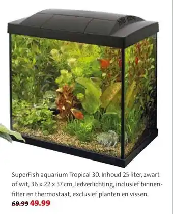 SuperFish aquarium Tropical 25L