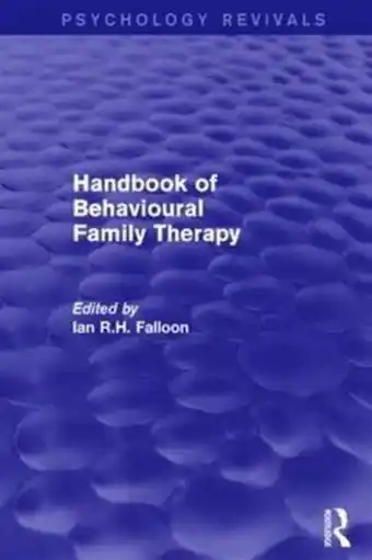 Bol.com Handbook of Behavioural Family Therapy aanbieding