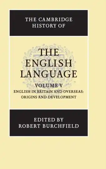 Cambridge History Of The English Language