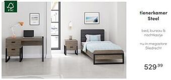 Baby & Tiener Tienerkamer Steel aanbieding